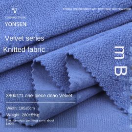 380#1×1 one-piece Deao velvet fabric