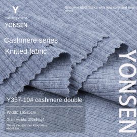 Y357-10# imitation cashmere double strips