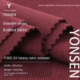 Y382-2# heavy retro sweatshirt