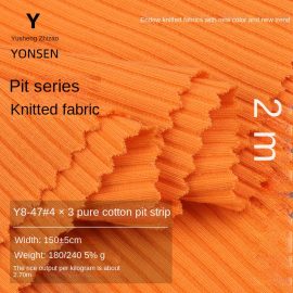 Y8-47#4×3 pure cotton pit strip
