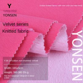 Y26-1#100% cotton, no velvet
