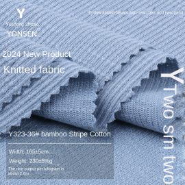Y323-36# bamboo striped cotton